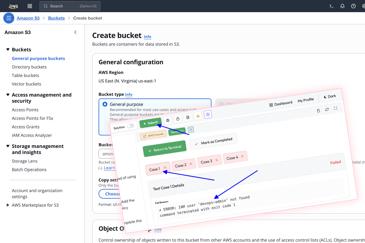 AWS runtime environment